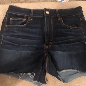 American Eagle shorts size 12 dark wash